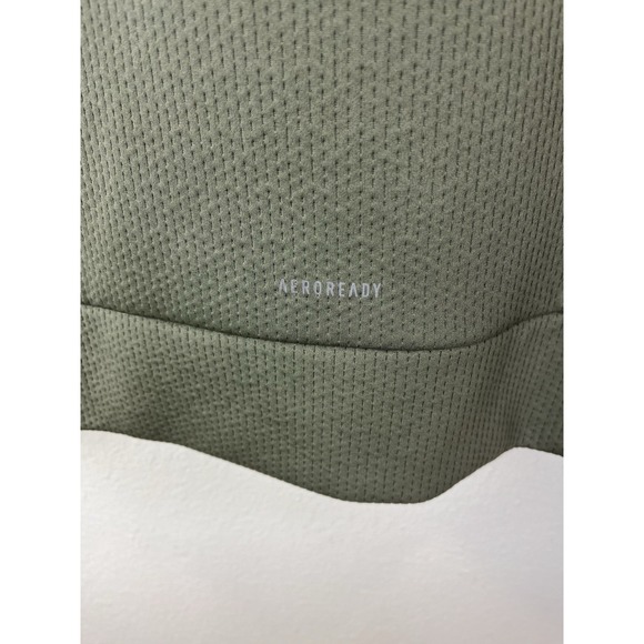 Adidas Intuitive Warmth Sweatshirt Green Large Funnel Neck Pullover Women's - Picture 4 of 5